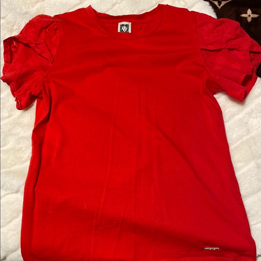 Anne Klein Red Blouse
